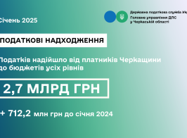 Бюджет січень 2025