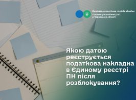 Якою датою реєструється податкова накладна в ЄРПН після розблокування